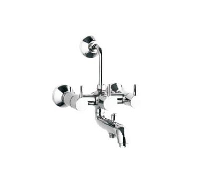 Wall Mixer 3 In 1 With Bend For Arrangement Of Overhead Shower